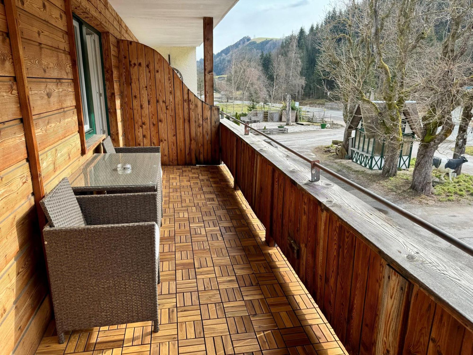 Alpenlodge, Ferienwohnung 5 티어제 외부 사진